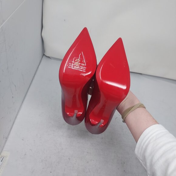 CHRISTIAN LOUBOUTIN So Kate Red Patent Leather Pump - Picture 2 of 10